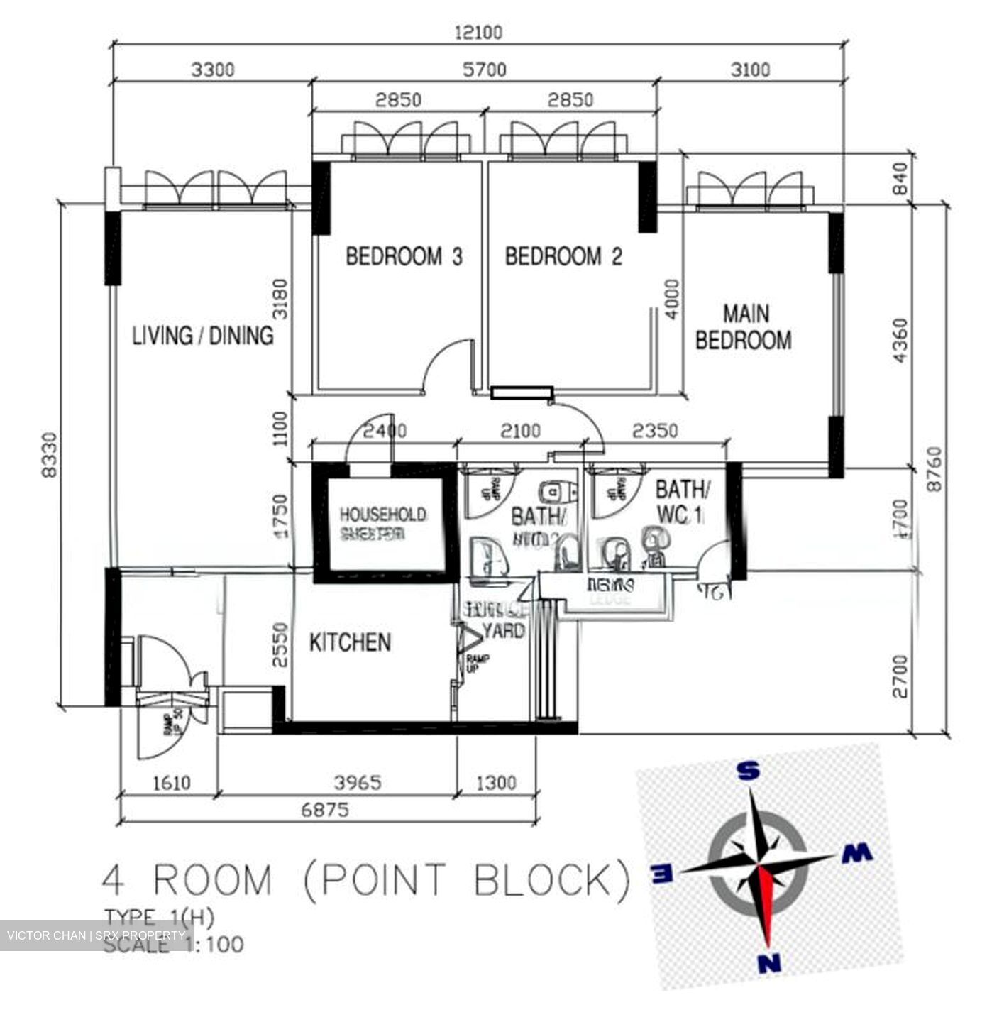 Blk 453C Fernvale Flora (Sengkang), HDB 4 Rooms #577222341